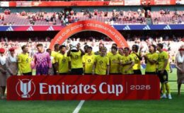 5 gollü nefes kesen finalde kupa Dortmund’un!