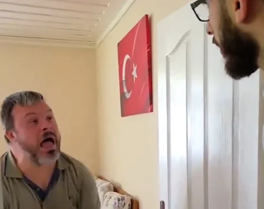 Tayini çıkan imamdan Down sendromlu arkadaşına duygusal veda