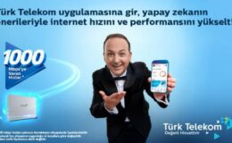 Türk Telekom ile yapay zekanın önerileriyle internet hızını ve performansını yükselt!