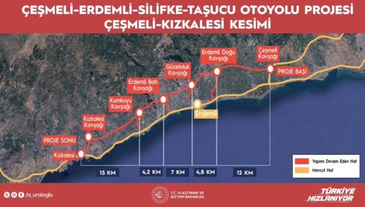 52 kilometrelik otoyolda sona gelindi! 2,5 saatlik yolculuk 18 dakikaya düşecek
