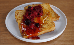 Glutensiz Fransız tostu (Videolu)