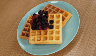 Glutensiz waffle tarifi (Videolu)