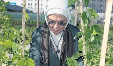 Emine Erdoğan, Milli Botanik Bahçesi’ni ziyaret etti