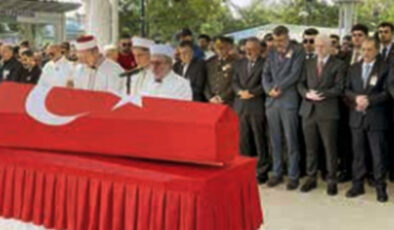 Şehit polise acı veda