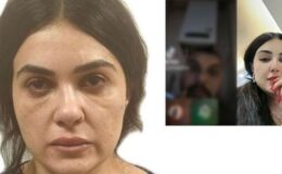215 suç kaydı, 64 yıl hapis cezası ile aranan kadına canlı yayında polis baskını: Açma Hürrem!