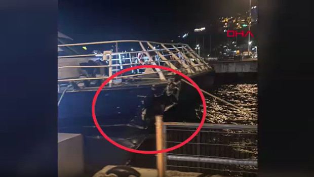 Mudanya’da İDO deniz otobüsü iskeleye çarptı