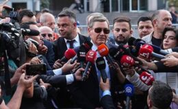 Melih Gökçek’in oğlu Ahmet Gökçek ve gelini Hülya Gökçek ifade için adliyede