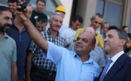 Bakan Bayraktar Doruk Madencilik işçilerini kabul etti: Haklı mücadelenizde yanınızda olduk