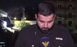 Canlı yayında dehşet! İsrail saldırısının hedefi Lübnanlı muhabir oldu