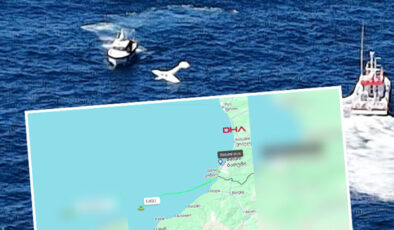 Gürcistan’dan kalkan uçak Rize’de denize acil iniş yaptı: Ekipler kurtarma çalışması başlattı