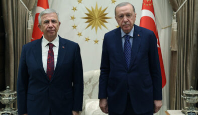 Cumhurbaşkanı Erdoğan Mansur Yavaş’ı kabul etti