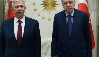 Cumhurbaşkanı Erdoğan Mansur Yavaş’ı kabul etti