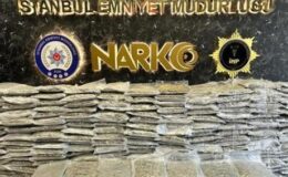 İstanbul’da uyuşturucu operasyonu! 409 kilo ele geçirildi