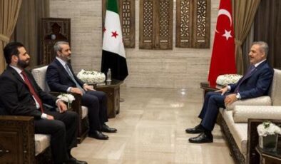 Dışişleri Bakanı Hakan Fidan Suriye’de üçlü görüşme gerçekleştirdi