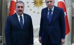 Cumhurbaşkanı Erdoğan, BBP Genel Başkanı Destici’yi kabul etti