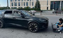 Kayseri’de anahtarı üzerinde unutulan otomobili çalan 4 çocuk yakalandı