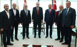 Cumhurbaşkanı Erdoğan, HÜDA PAR Genel Başkanı Yapıcıoğlu’nu kabul etti