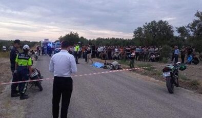 Manisa’da feci kaza! Kamyonetle çarpışan motosikletin sürücüsü Doğan Güleç hayatını kaybetti
