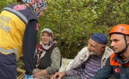 Konya’da ormanda kaybolan yaşlı çift 2 gün sonra bulundu