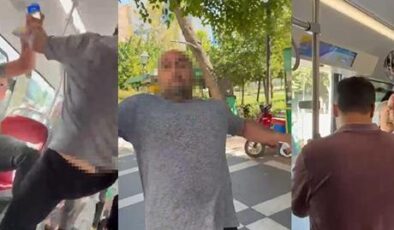 Şanlıurfa’da dehşet! Otobüste yaşlı adama tekme attı, ardından 3 kadın muhabire saldırdı