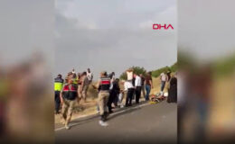 Bingöl’de minibüs şarampole devrildi: 10 yaralı