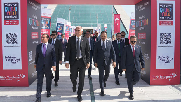 Bakan Ersoy startı verdi, Ankara Kültür Yolu Festivali başladı