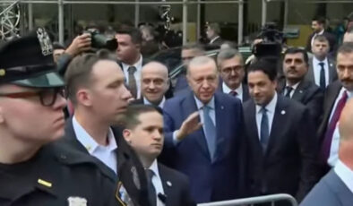 Cumhurbaşkanı Erdoğan’a Türkevi’nde coşkulu karşılama