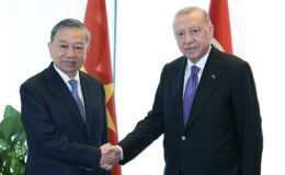 Cumhurbaşkanı Erdoğan, Vietnam Devlet Başkanı Lam ile görüştü