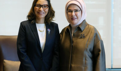 Emine Erdoğan, Brezilya Devlet Başkanı’nın eşi Silva ile görüştü
