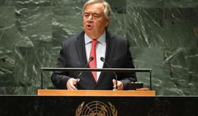 BM Genel Sekreteri: İki devletli çözümün yok olmasına izin veremeyiz