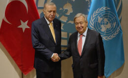 Cumhurbaşkanı Erdoğan, BM Genel Sekreteri Guterres ile bir araya geldi