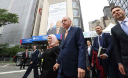Devlet başkanları ve eşleri onuruna verilen davete katıldı