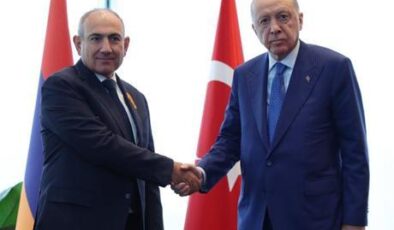 Cumhurbaşkanı Erdoğan Ermenistan Başkanı Paşinyan’ı kabul etti