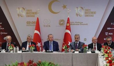 Cumhurbaşkanı Erdoğan, New York’ta iş adamlarıyla bir araya geldi