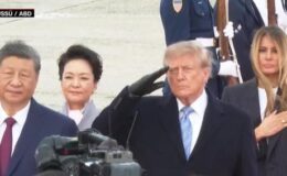 Çin Devlet Başkanı Şi Cinping ABD’de! Trump kapıda karşıladı