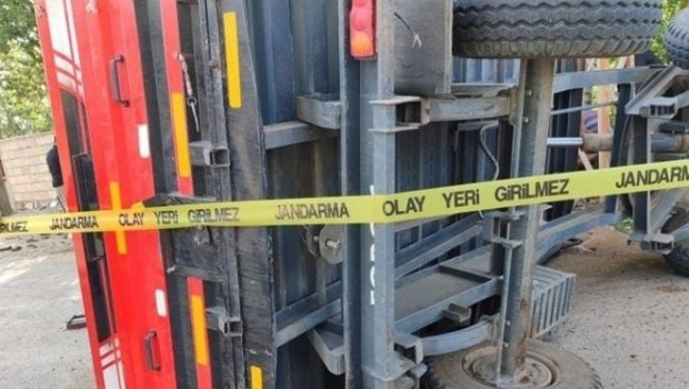 Manisa’da traktör kazası: 2 ölü, 3 yaralı