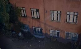 Şiddetli yağışlar toprak kaymasına neden oldu! Binadaki 25 kişi tahliye edildi