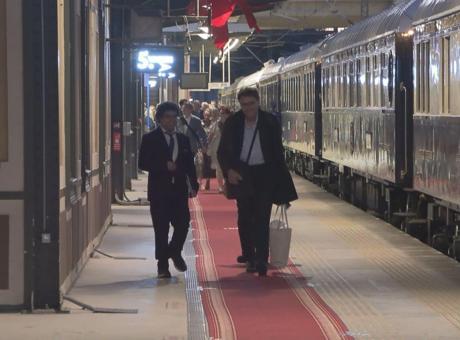 Fransa’dan Türkiye’ye… Tarihi ‘Orient Express’ treni İstanbul’da! ‘İstanbul yoksa bunun sihri olmaz’