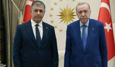 Cumhurbaşkanı Erdoğan, İzmir Büyükşehir Belediye Başkanı Tugay’ı kabul etti