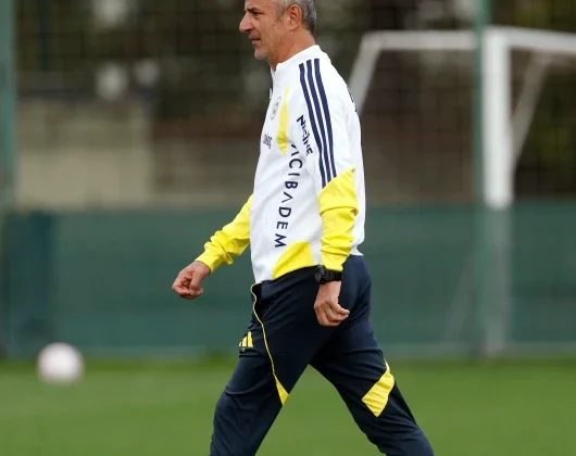 Fenerbahçe’nin son idmanında dikkat çeken kare