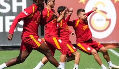 Galatasaray Kasımpaşa hazırlıklarını sürdürdü