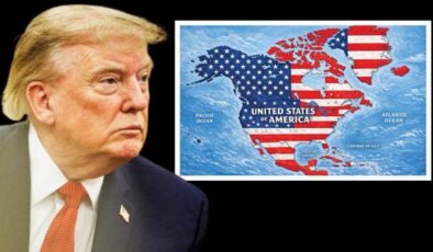 Trump işgal haritasını yayınladı