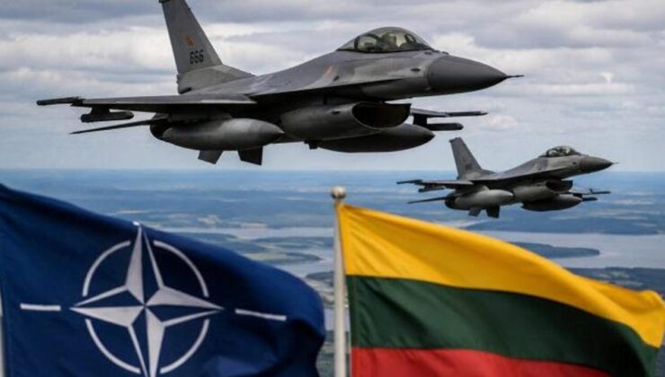 Ülkenin hava sahasına İHA girdi! NATO savaş uçakları havalandı