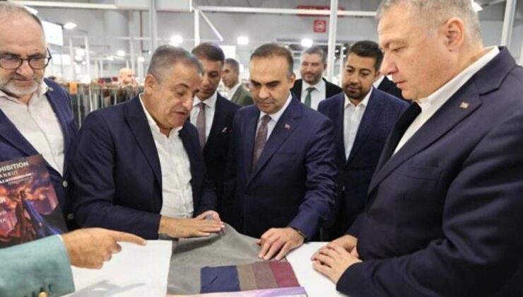 Bakan Kacır’dan Texhıbıtıon İstanbul Kumaş, İplik ve Tekstil Aksesuarları Fuarı’nı ziyaret