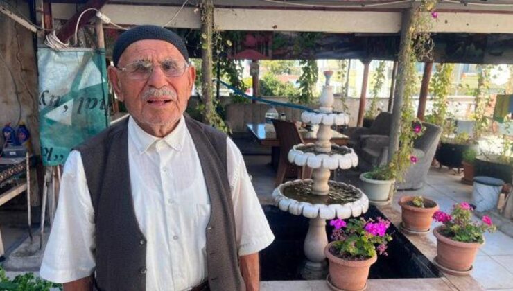 Ömründe bir defa doktora gitti! 100 yaşındaki Ali dede, sağlıklı yaşamın sırrını verdi