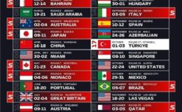 Formula 1’de Türkiye Grand Prix’sinin tarihi belli oldu!