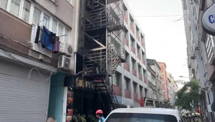 Bakırköy’de 6 katlı otelde yangın! Çok sayıda yaralı var