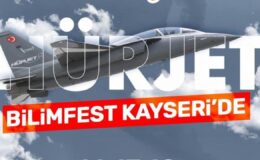 Hürjet ve Türk Yıldızları, 8’inci Bilimfest Kayseri’de gökyüzü tutkunlarıyla buluşacak