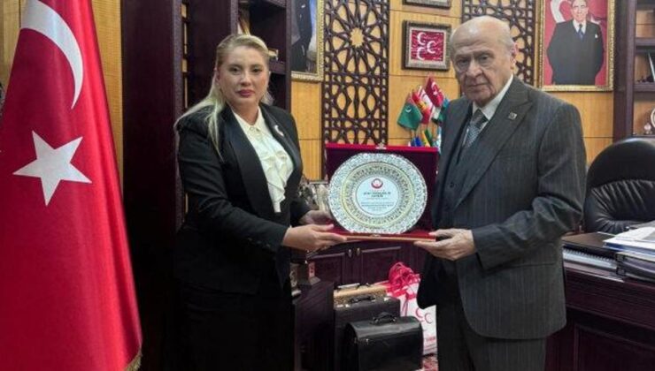 Bahçeli, Bilge Gürs ile görüştü