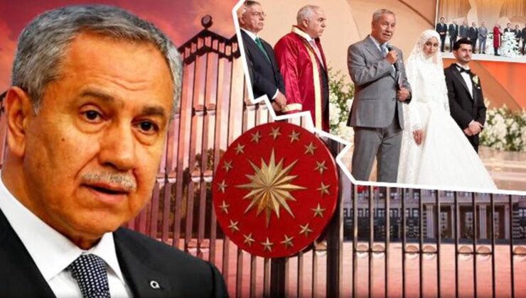 Nikahı siyasi hesaplaşmaya çevirdi: Beştepe’den Bülent Arınç’a çok sert tepki
